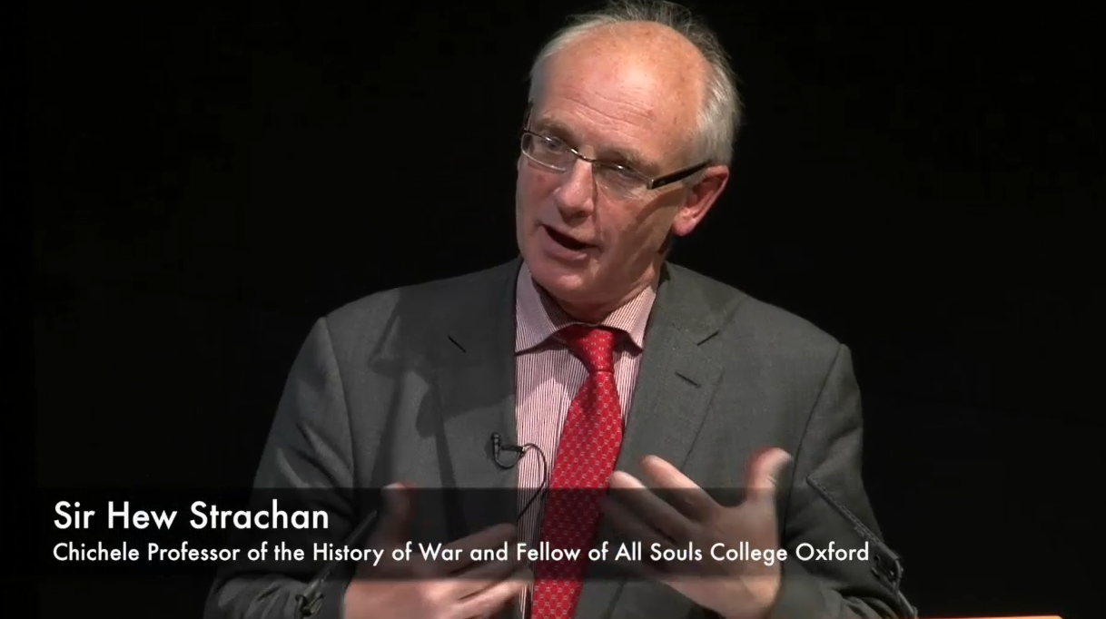 Clare Hall Ashby Lecture 2014 - Sir Hew Strachan - The First World War and the Transformation of Strategy's image