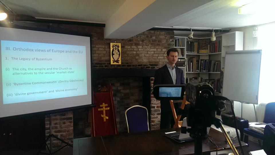 Dr Adrian Pabst on 'The relationship between the EU and the Orthodox Churches''s image