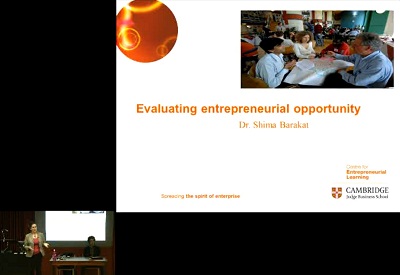 Evaluating entrepreneurial opportunity's image
