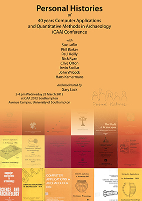 Personal Histories 40 Years of Computer Applications and Quantitive Methods in Archaeology (CAA) Conference 's image
