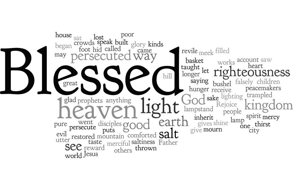 “Blessed are the poor”; What to make of the Beatitudes's image