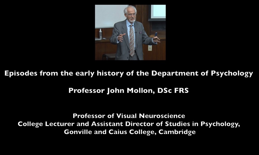 Episodes from the Early History of the Department of Psychology's image