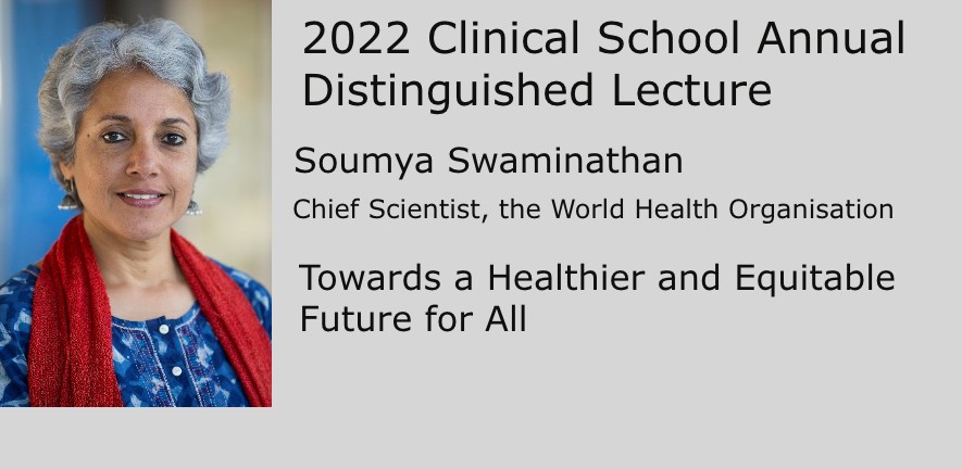 Clinical School Annual Distinguished Lecture 2021's image